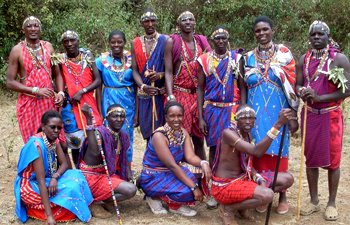 Volunteer in Kenya Maasai